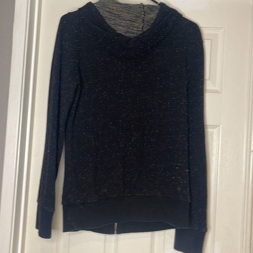Element Vintage Y2K Zip Up Speckled Hoodie Size Large - Picture 6 of 7